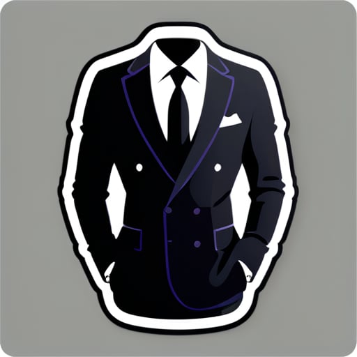 Bespoke suit  sticker