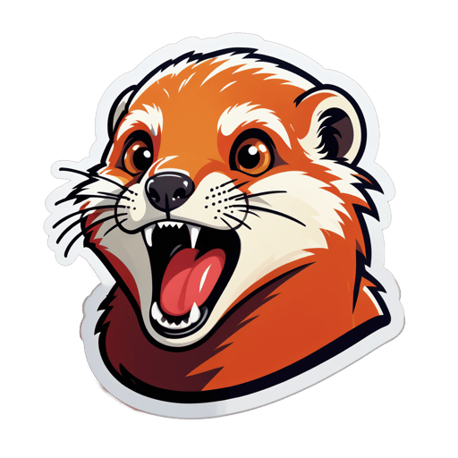 Meme del Mongoose Sorprendido sticker