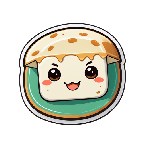 Tofu fofo sticker