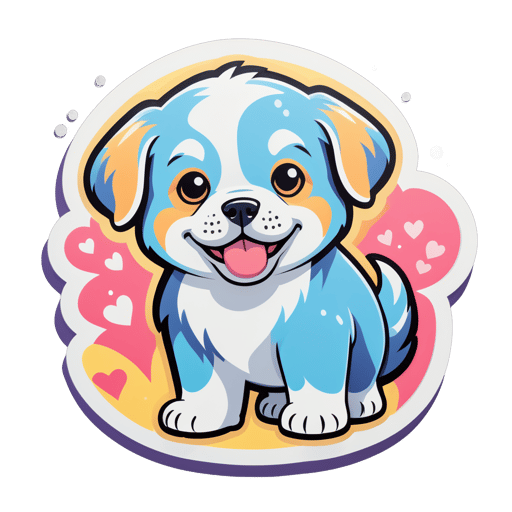 かわいい犬 sticker