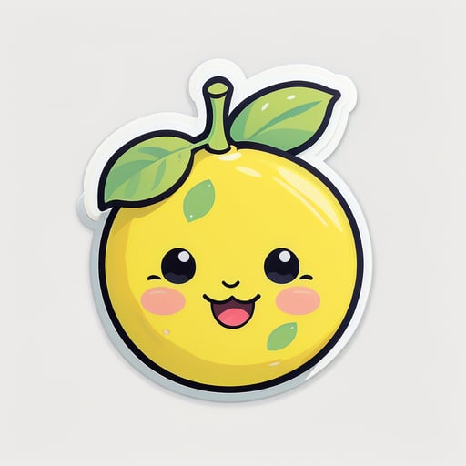Lemon dễ thương sticker