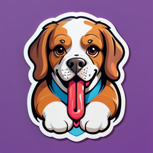 MIX A DOG AND A DICK
 sticker