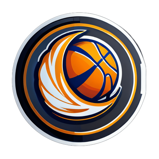 basketball team logo
 sticker