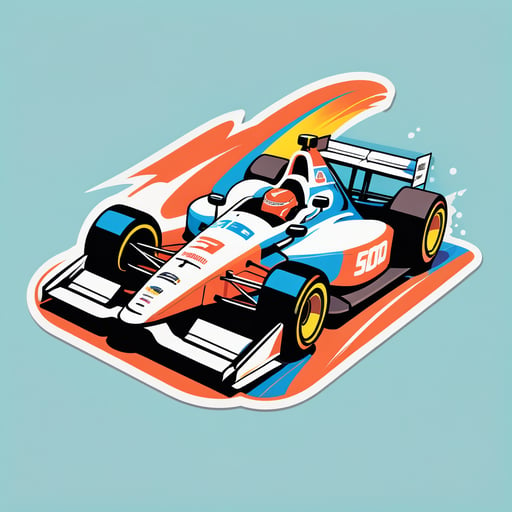 Indy Car sticker