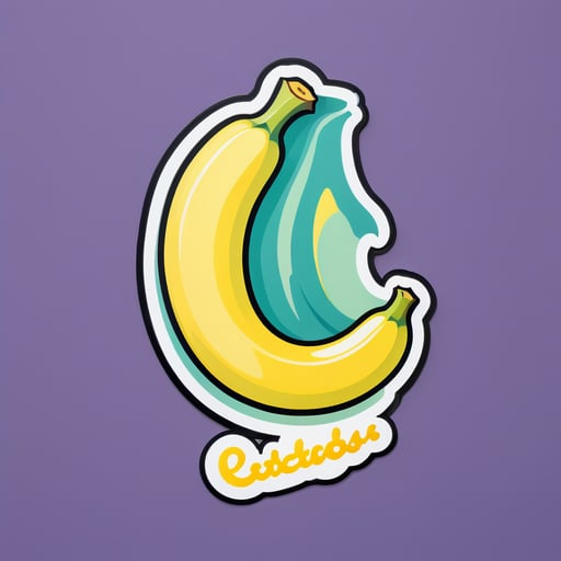 Banana Deliciosa sticker