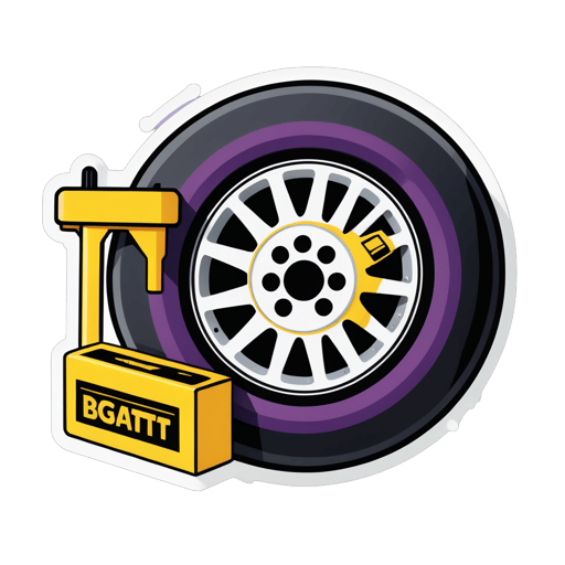 Tire Changing Kit sticker