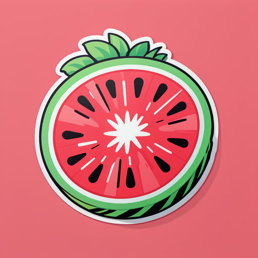 Fresh Watermelon sticker