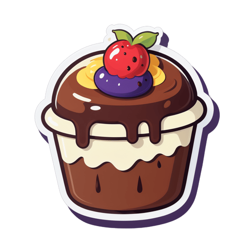 Délicieux Pudding sticker