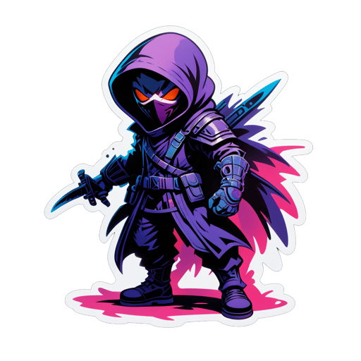 Elusive Shadow Assassin sticker