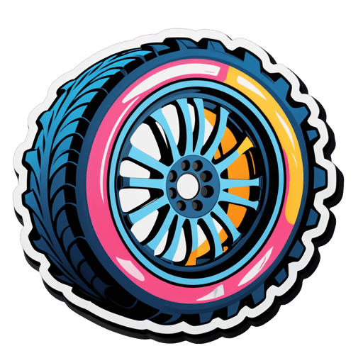 Wheel and Tire sticker
