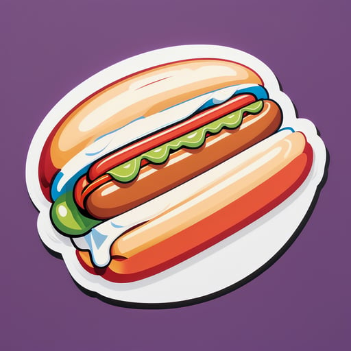 Frischer Hot Dog sticker