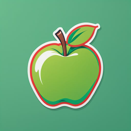 Fresh Apple sticker