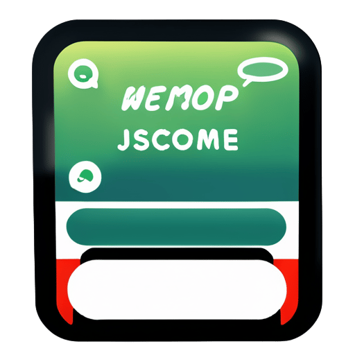 I will add a whatsapp button to the site. Send me the page the visitor came to via WhatsApp and a page will open with a "hello wellcome" message. Write a js code about this. sticker