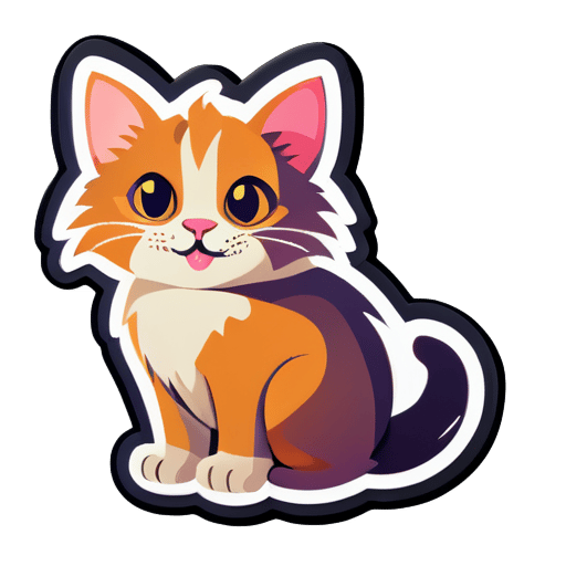 cat sticker