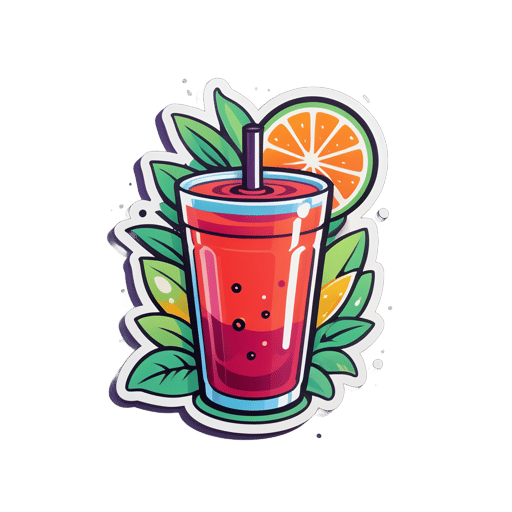Fresh Juice sticker