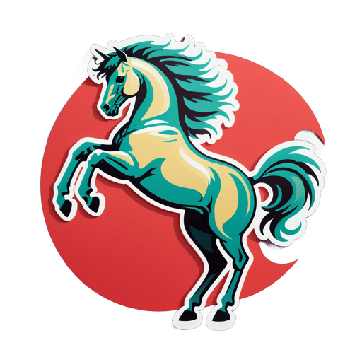 'Prancing Horse' sticker