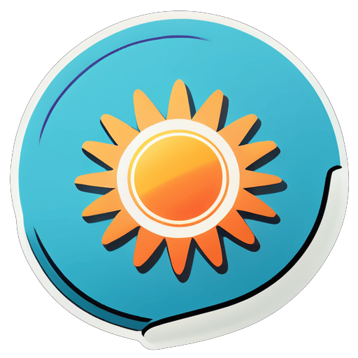 Sonne Online sticker