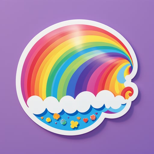 Colorful Rainbow sticker