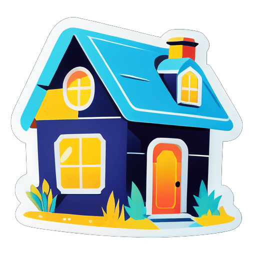 房子 sticker