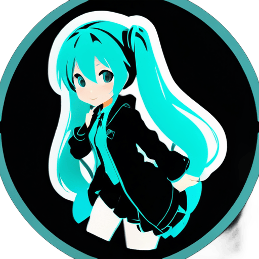 Hatsune Miku sticker