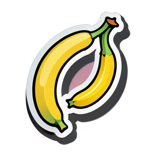 バナナ sticker