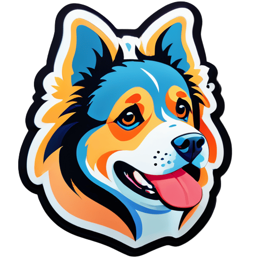 dog sticker