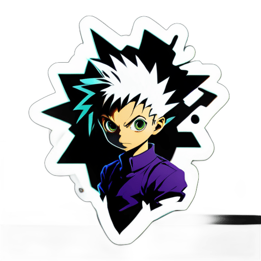 hunter x hunter sticker