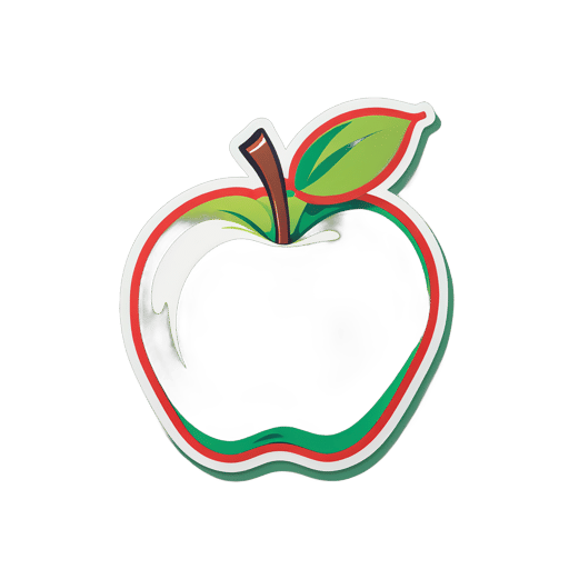 Fresh Apple sticker