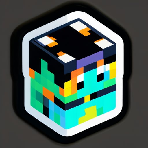 Minecraft sticker