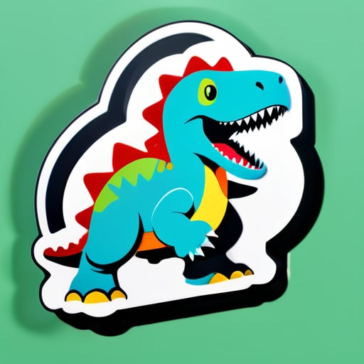 lbc Dinosaur sticker