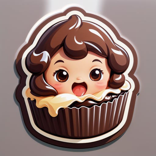 Chocolate Fofo sticker