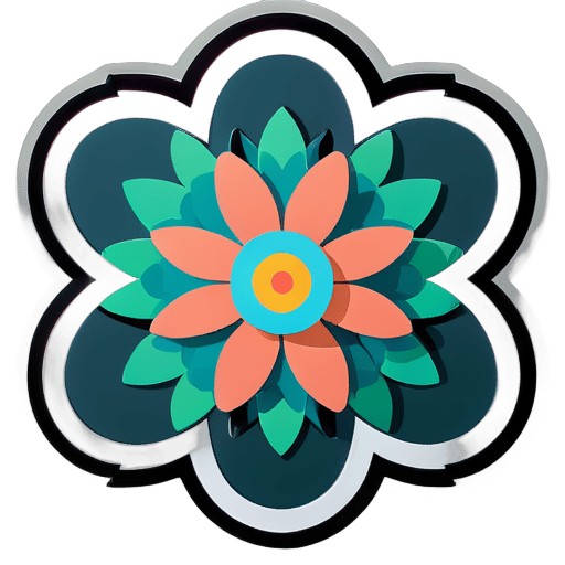 'Flower' sticker