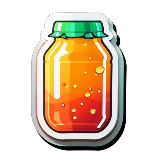 apple juice sticker