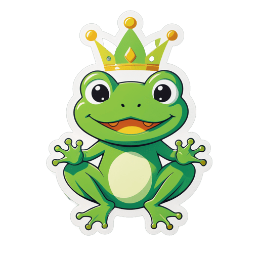 跳跃的青蛙王子 sticker