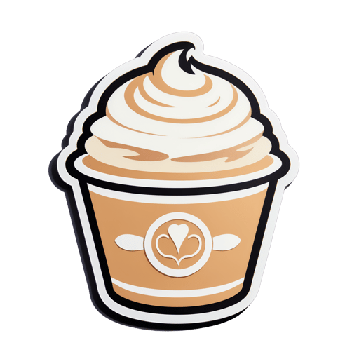 Café Latte sticker