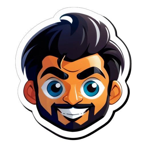 GENERATE STICKER FOR NAME "BHANU PRAKASH" WHO IS A SOFWARE ENGINEER sticker