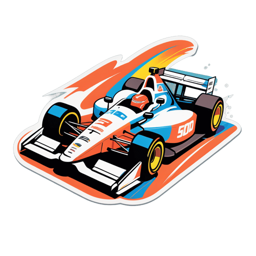 Indy Car sticker