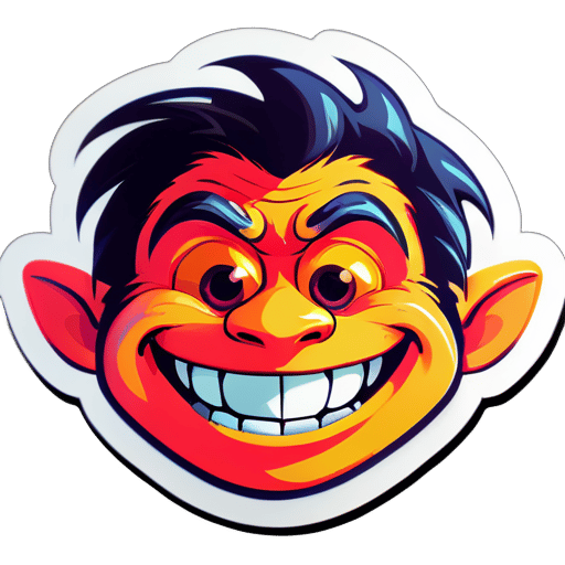 troll face hd sticker