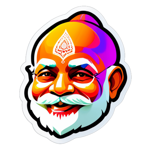 Yogi Modi sticker