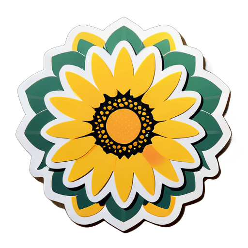 Sonnenblume sticker