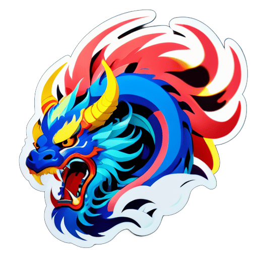 Divine Beast Xuanwu sticker