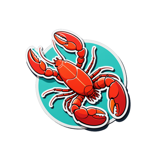 Fresh Lobster sticker