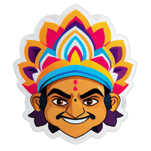 meme indiano sticker