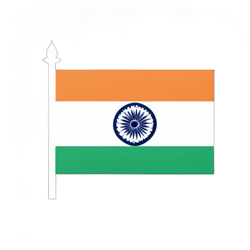 Vuelo nacional de India sticker