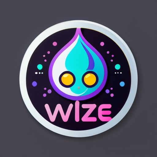 Programación de software
Y empresa de TI llamada WIZE sticker