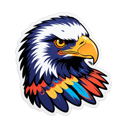 Bold Eagle Spy sticker