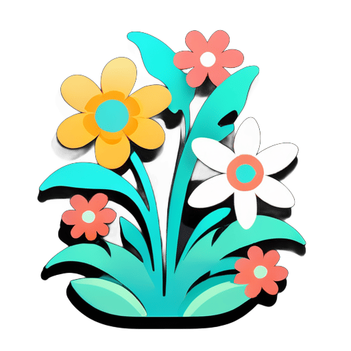 flores
 sticker