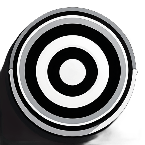 Saturn on Nintendo 風格，僅有圓形和方形符號，僅限黑白色 sticker