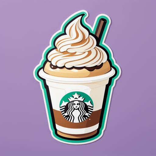 Fresh Frappuccino sticker