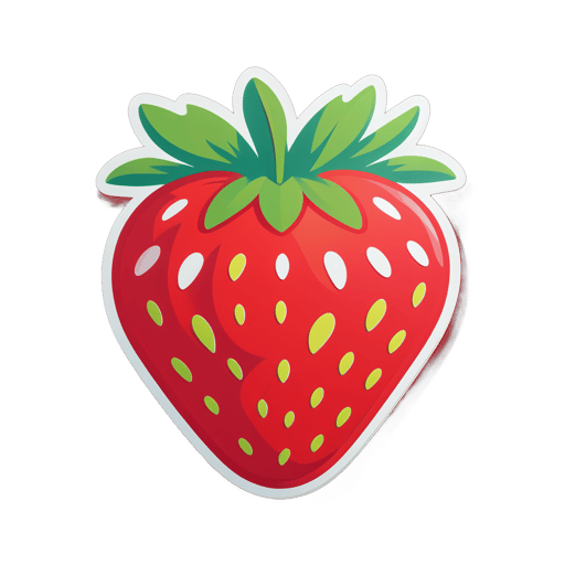 Delicious Strawberry sticker